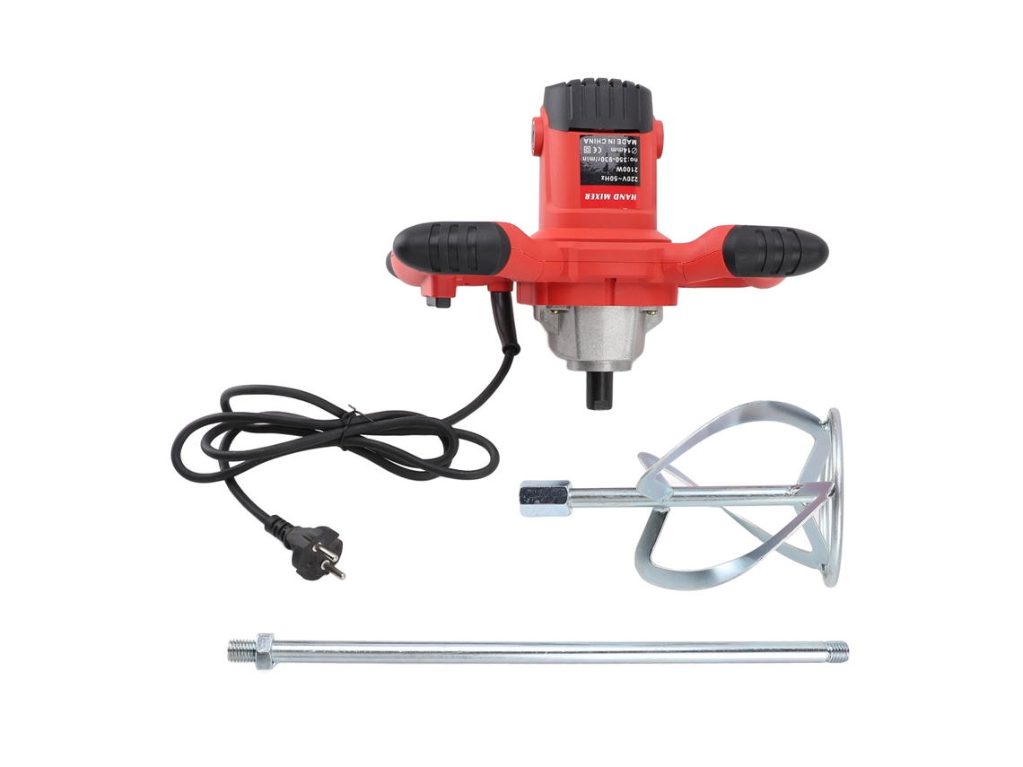 Misturador Elétrico De Cimento 2100w Velocidade Ajustável