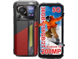 Smartphone Hotwav Hyper 7 Pro 6.6" 36GB 256GB 10800mAh 200MP Android 14 Rede 5G