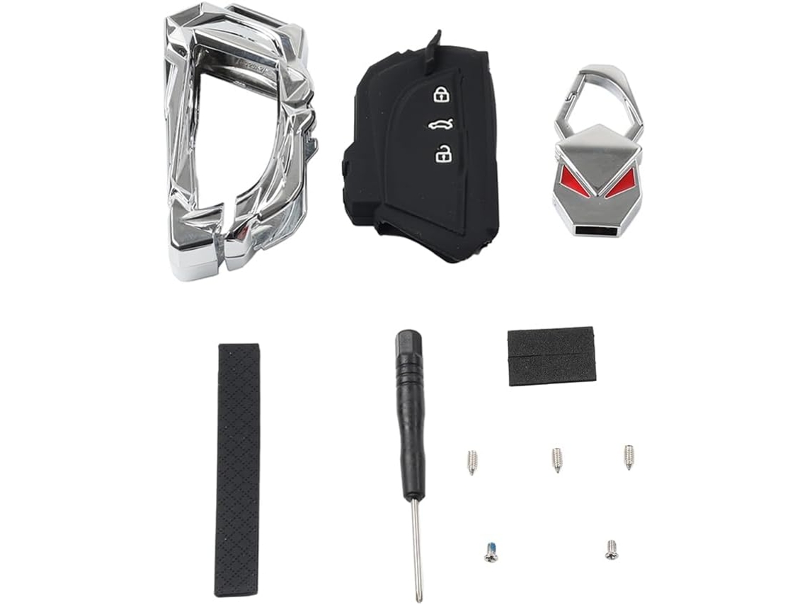 Cnonee1 Capa Para Chave Remota, Capa Para Chave De 3 Botões, 1-conjunto Para Vw Id 3 2021-2025 Liga De Zinco + Silicone