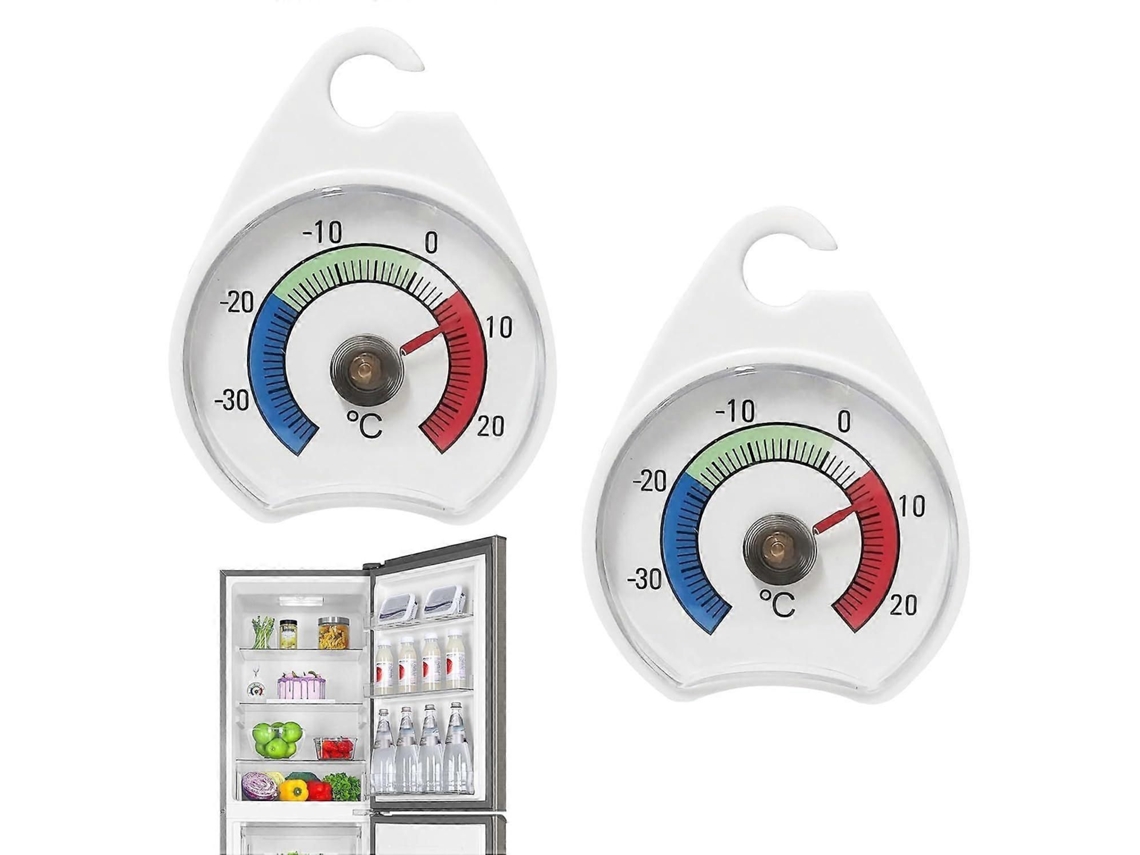 Termômetro de Geladeira Plástico para Freezer Faixa Temperatura 30°c a 20°c GOKOCO (2 Unidades)