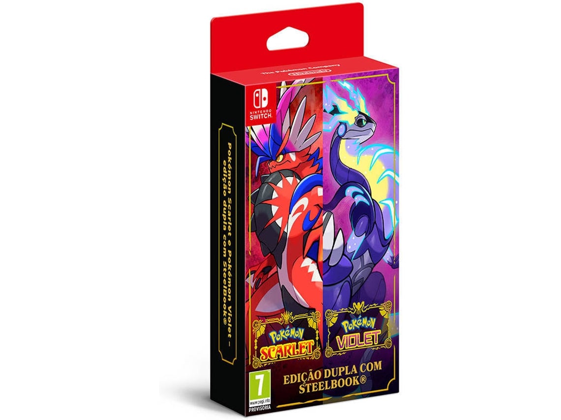 Nintendo Pokemon Scarlet & Violet Box + Pokeball Code - NO GAME