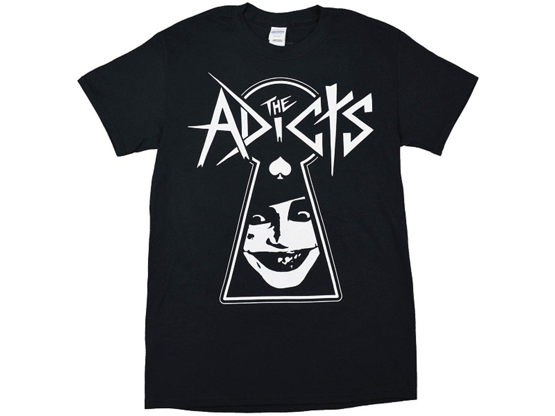 The Adicts Keyhole T-shirt Unisex Adults Size:m