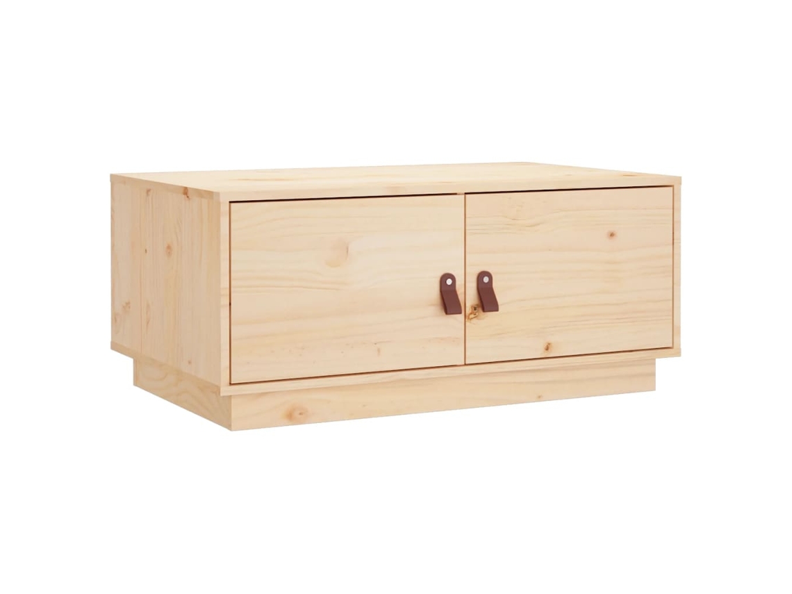 Mesa de centro VIDAXL Marrom Madeira (80x50x35 cm )