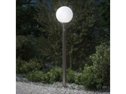 Vidaxl Luminária De Poste Com Sensor, 120 Cm, Aço Inoxidável, Ip44