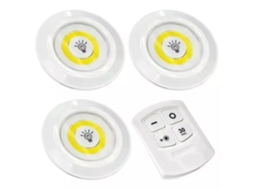 Lanterna Noturna Led Cob Inteligente Sem Fio com Controle Remoto para Cozinha Armário Banheiro