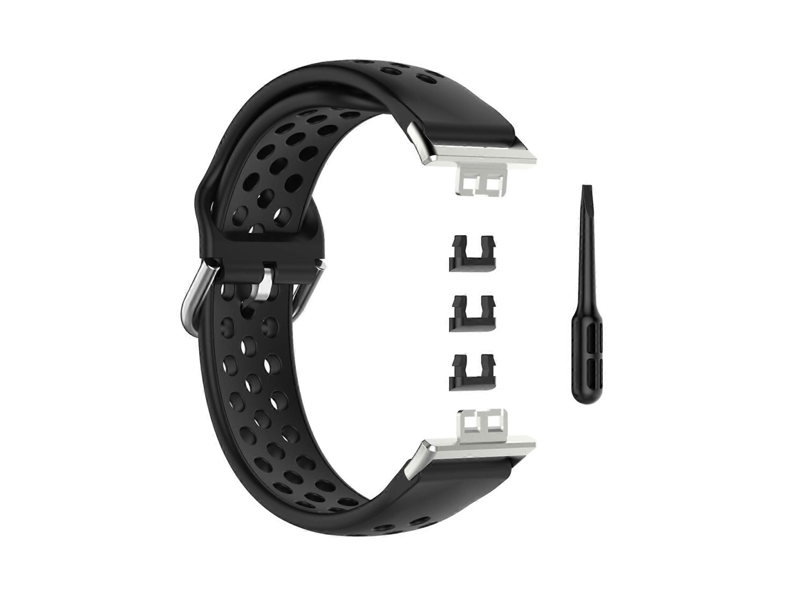 Pulseira De Silicone Estilo Esportivo Para Huawei Watch Fit 18mm (branca)
