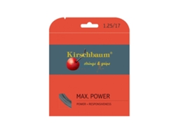 Cordas de Ténis KIRSCHBAUM Max Power 12 M
