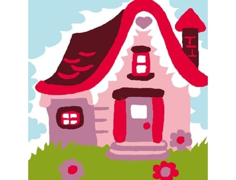 Kit De Canevas Soudan Casa Roxa 25x25cm Luc