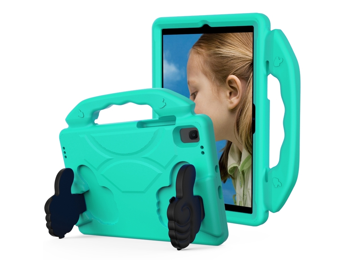Capa Infantil Eva Halinuia Anti‑queda Com Suporte De Polegar Para Huawei Matepad 10.4