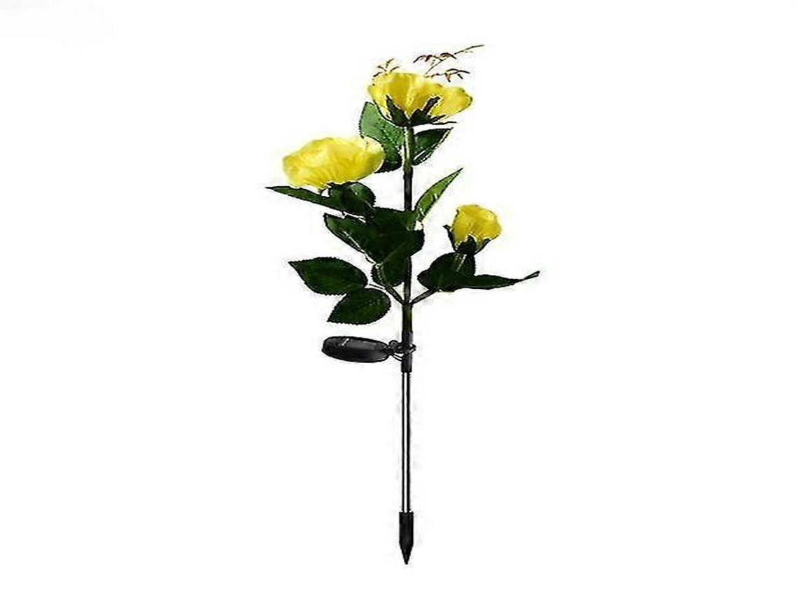 Folhagem Artificial - 1 Peça - Rosa, Amarelo, 82 Cm - Resistente A Água - Para Exterior E Jardim | Lurelia