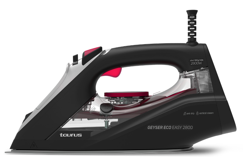 Ferro a Vapor TAURUS Geyser Eco Easy 2800 (Jato de vapor 180 g/min - Base cerâmica)