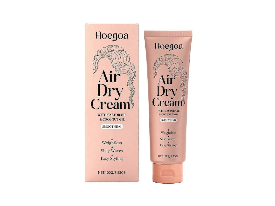 Creme Modelador de Cachos Hoegoa: Refrescante, Hidratante e Nutritivo para Definição Natural Dos Cachos. GOKOCO