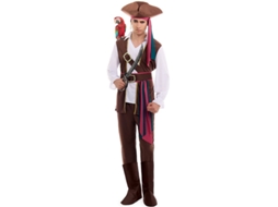 Fato de pirata fantástico para homem