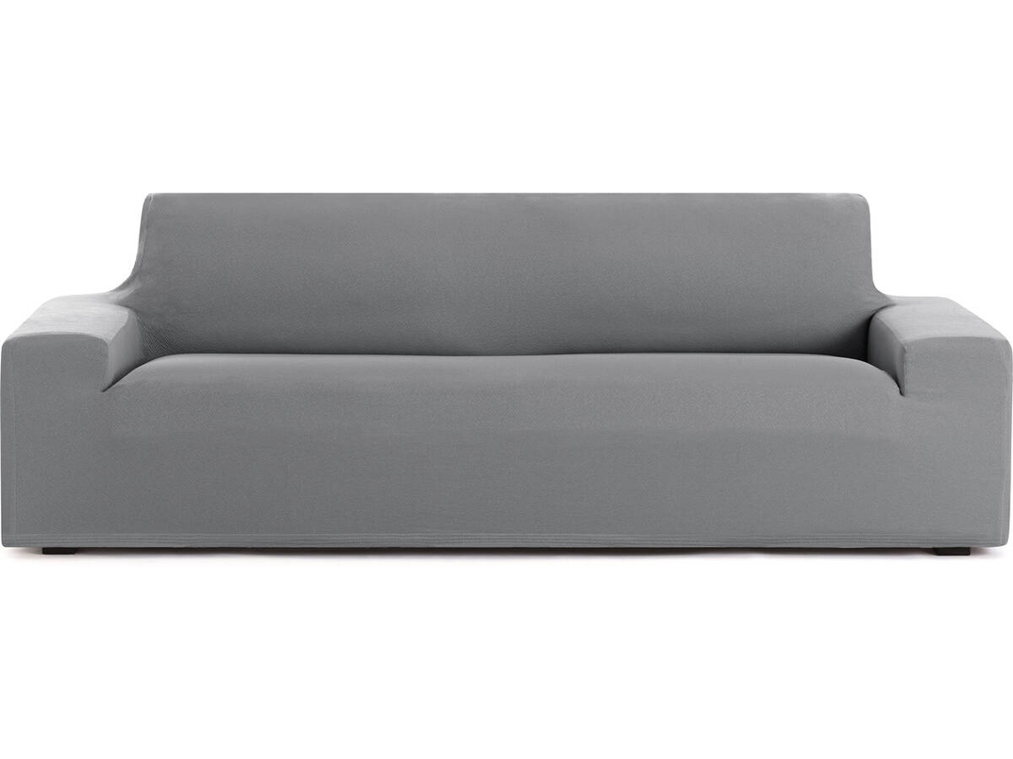 Capa de Sofá 3 Lugares EYSA Premium Bronx Tecido Multielástico (210 x 70 x 110 cm - Poliéster - Gris)