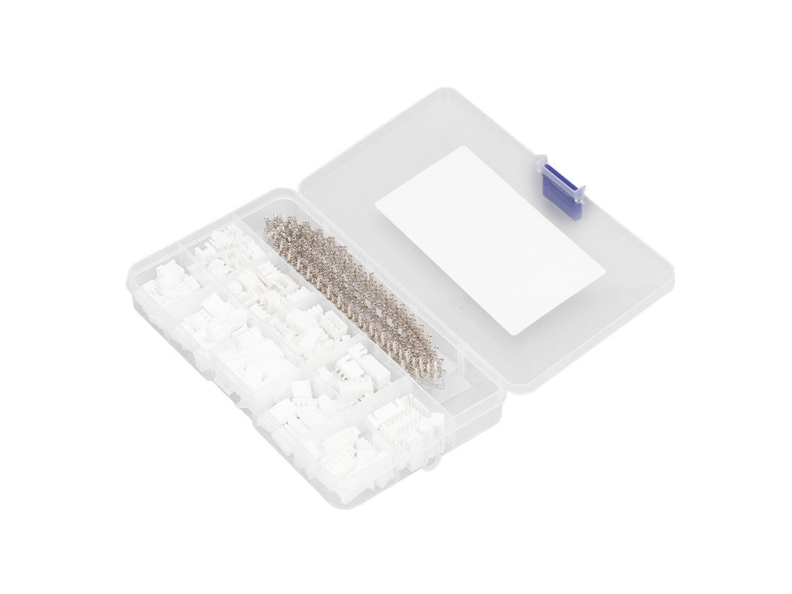 Kit De Conectores Terminais Laxiscreed Com Pitch De 2,54 Mm, Pinos De Cobre Banhados E Corpo De Pvc