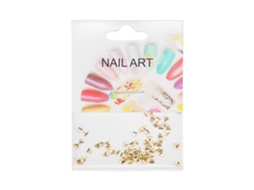 50 Peças Bolsa Decoração De Unhas Clavija Metal Parche Manicure(15)
