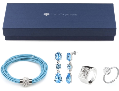 Conjunto de Joalharia VANCRYSTALS (Latão - Multicor - Talla Única)