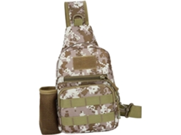 Bolsa De Peito Camuflada, Bolsa Esportiva Para Caminhadas, Camping E Viagens, Alça De Ombro Ajustável.