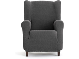 Capa de Poltrona EYSA Premium Jaz Tecido Multielástico (100 x 80 x 120 cm - Poliéster e Algodão - Gris Oscuro)