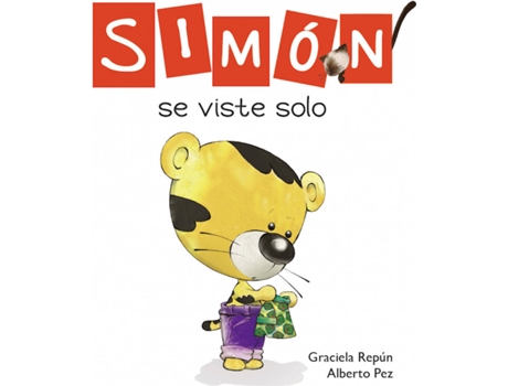 Livro Simón Se Viste Solo de Graciela Repún (Espanhol)