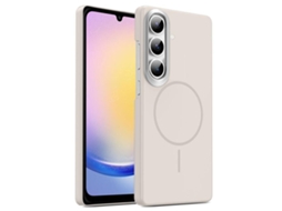 Capa Para Samsung Galaxy A25 5g Fina Circular Magsafe À Prova De Choque Dourada Em Policarbonato Summit Stone