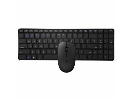 Teclado e Rato sem Fios Rapoo 00192096 Preto