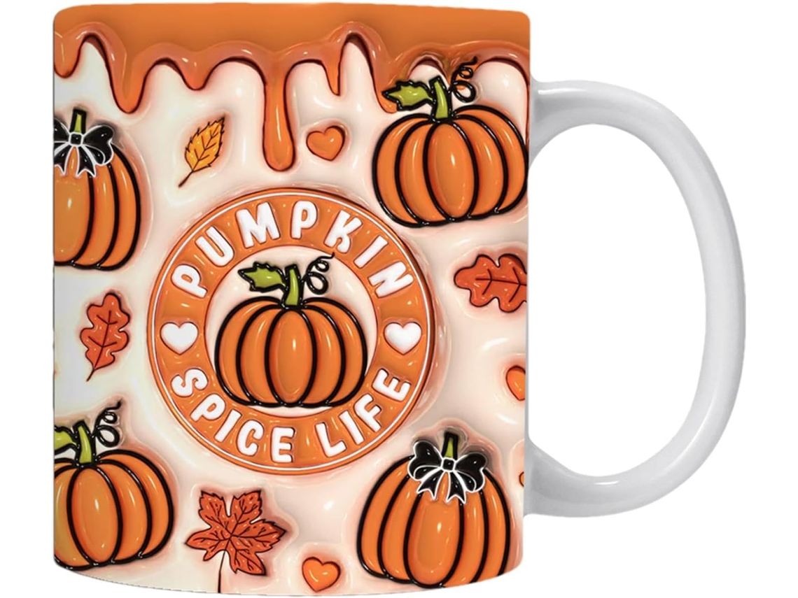 Caneca De Halloween, Decoração De Mesa Assustadora, Caneca De Café De 350ml