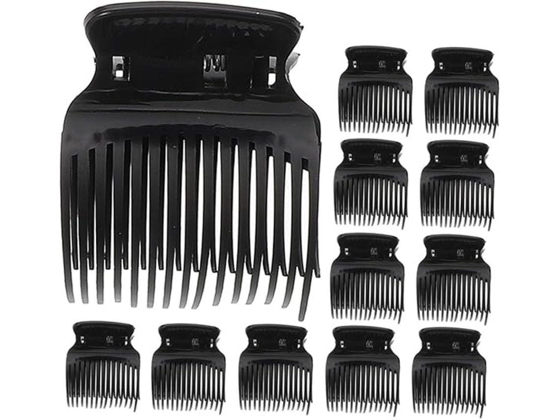 Conjunto De 12 Molas De Cabelo Com Revestimento Suave Para Modelar E Dividir Seces | Orysin