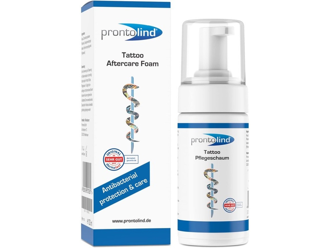 Tattoo Foam 100ml - Cuidado Ótimo Após Tatuagens