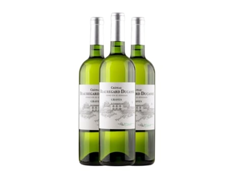 Vinho branco CHÂTEAU DE BEAUREGARD Graves (0.75 L - 3 Unidades)
