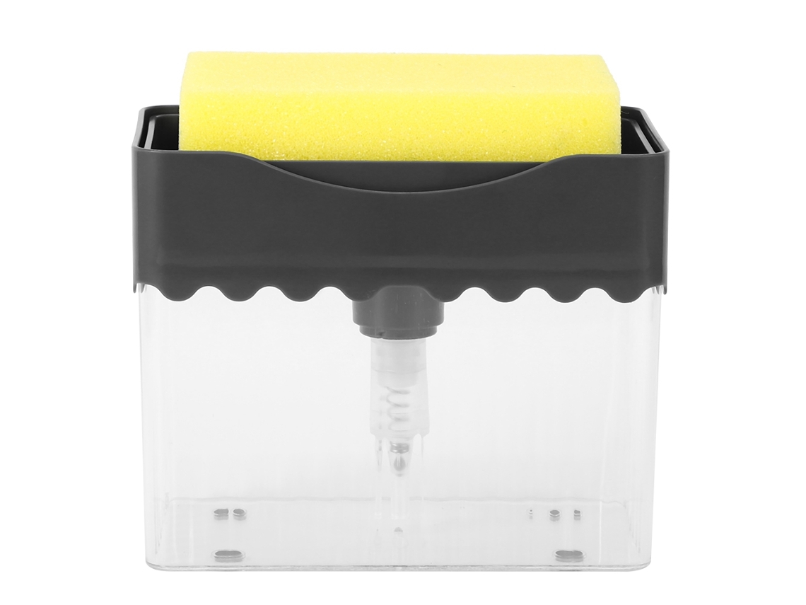 Dispensador Automático de Detergente com Esponja de Limpeza | S/MARCA