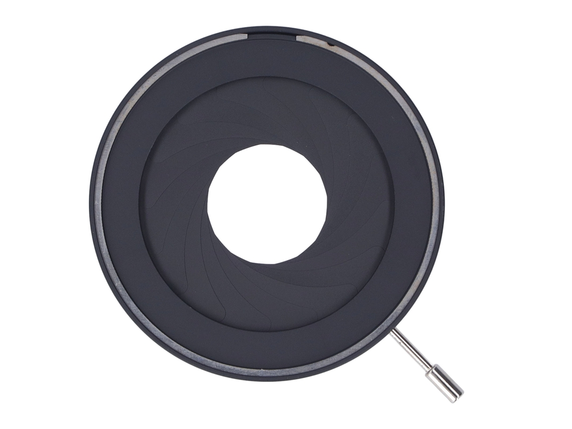 Adjustable Iris Aperture Diaphragm 2‑50mm Microscope Iris Adapter Aperture Adjustable Lens Diaphragm Optical Diaphragm LAXISCREED