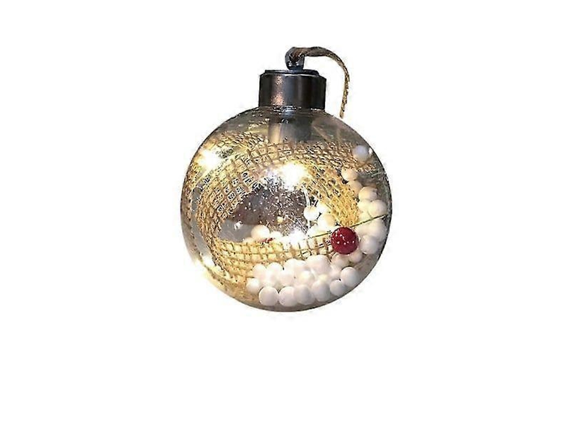 Pendente De Natal Luminoso Em Plástico