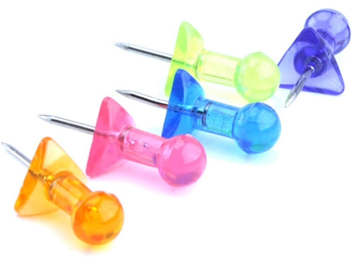 Tachinhas Piwine, 200 Unidades De Multicoloridas, Padrão, Artigos