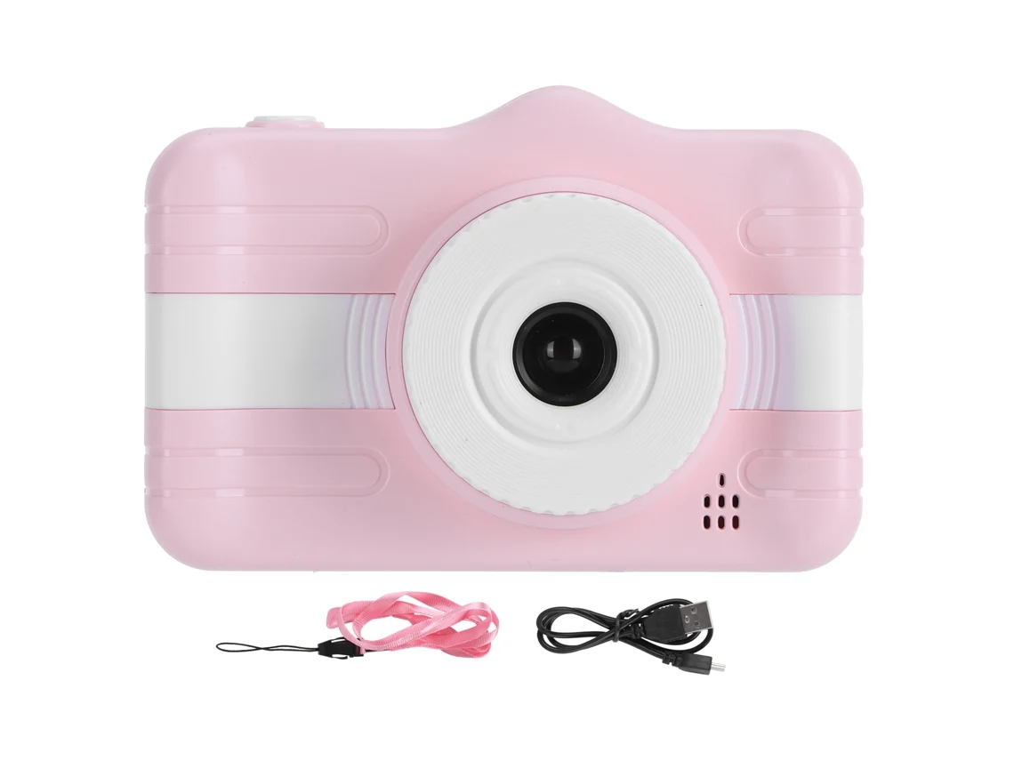 Câmera Digital Infantil De 3,5 Polegadas, 12 Mp, Recarregável Por Usb, Câmera De Ação, Presente De Aniversário Brilvibera