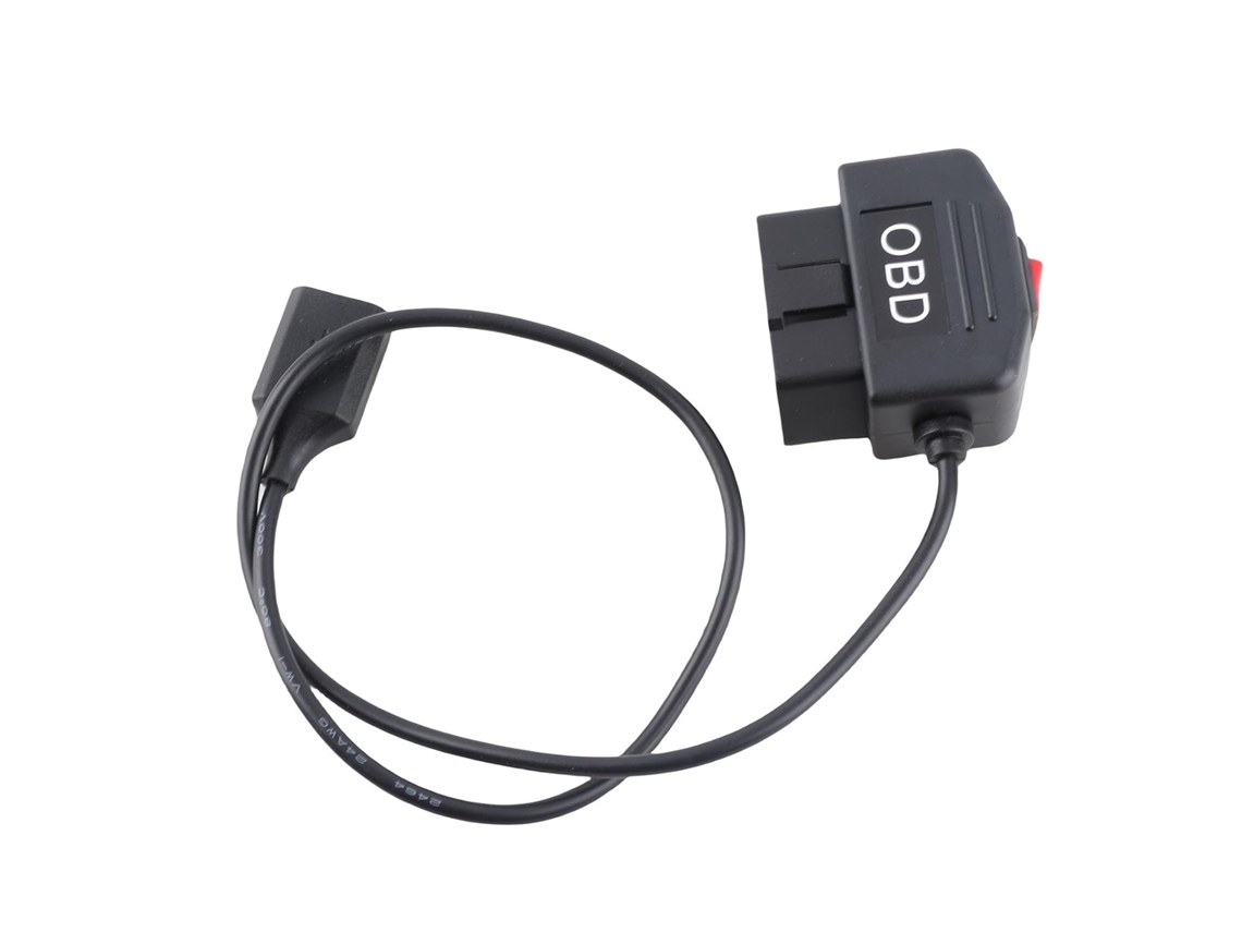 Adaptador De Cabo Cryfokt Alimentação Obd 48 Cm Com Botão Comutação, Sortie 3 A, Proteção Contra Painéis