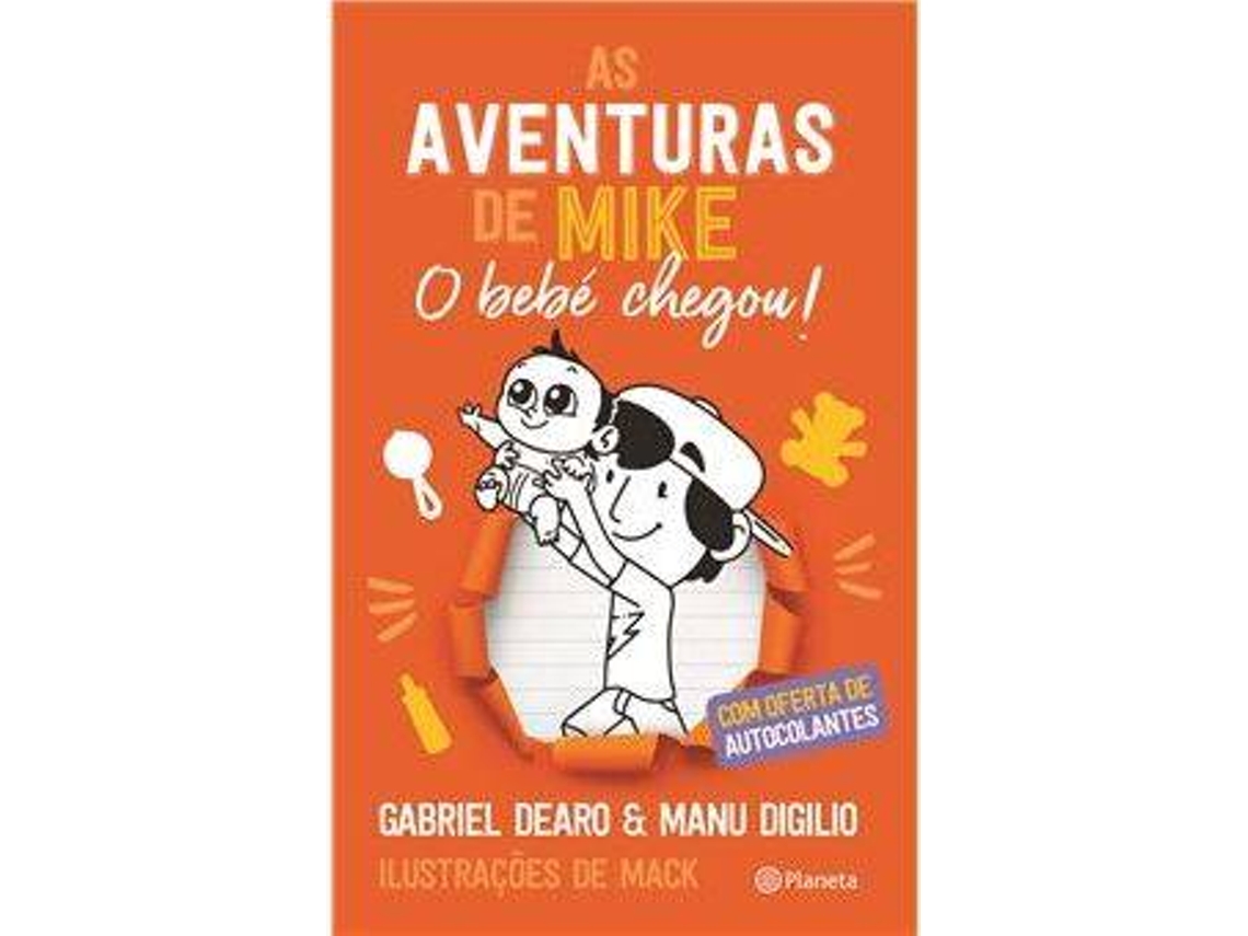 Livro As Aventuras de Mike - O Bebé Chegou (Português)