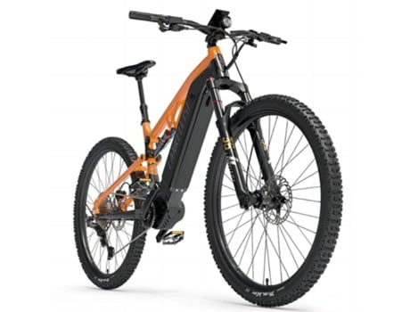 Bicicleta Elétrica Para Uso Diário Lankeleisi Gt800, 500 W, 20 Ah 48 V, 40 Km/h, 29 Zoll, Laranja