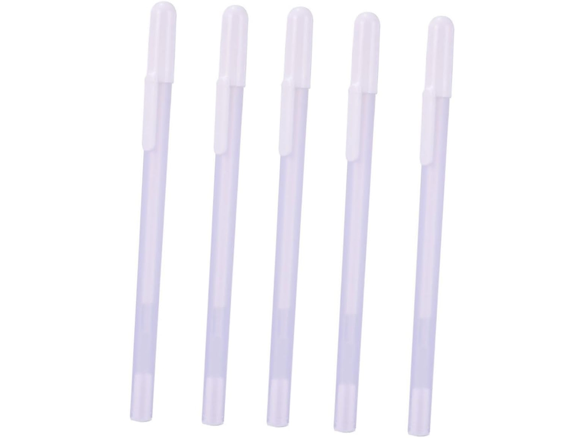 Conjunto De 10 Canetas Gel Brancas Para Desenhos E Ilustrações,