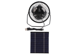 Ventilador Solar 2.5w 5v com Painel Solar Portátil | S/MARCA