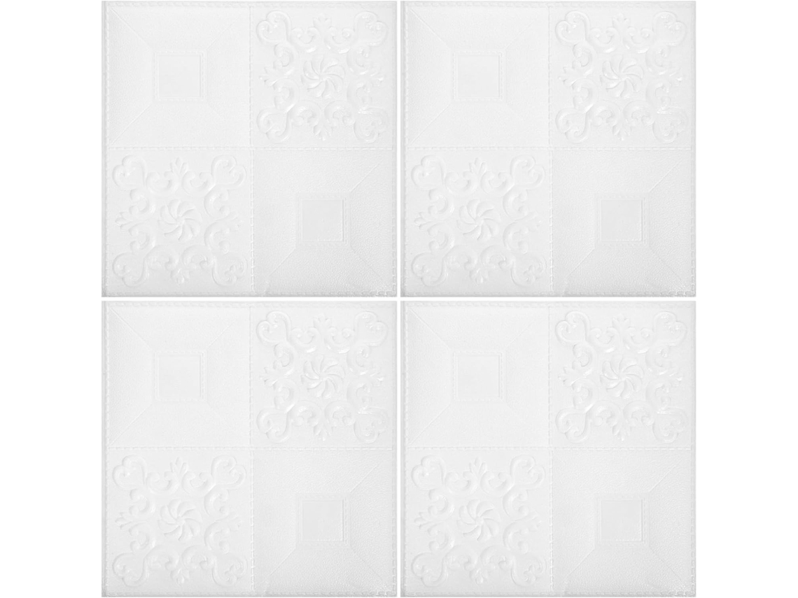 Conjunto De 20 Adesivos De Parede Autoadesivos Com Efeito De Tijolo Para Decoração.