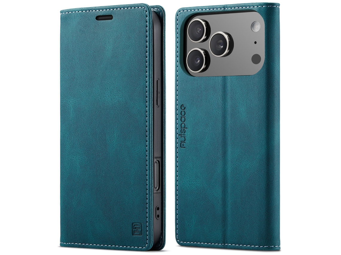 Capa De Couro Com Aba Para Iphone 17/iphone 17 Pro/iphone 17 Pro Max