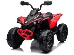 Quad Elétrico Para Crianças - Can-am Renegade 4x4 - 12v - 3 A 7 Anos - Vermelho