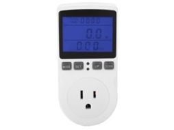 Laxiscreed Tomada De Energia Retroiluminada Com Alarme De Consumo E Compatibilidade De Tensão Ampla