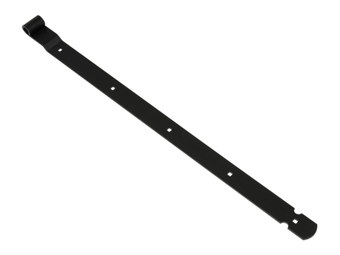 Dobradiça Para Portãos Com Resistência Preto 80 Cm Meia Lua Por Peça Wovar