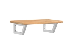 Basin Shelf, Basin Shelves Vidaxl Marrom Madeira De Carvalho (60 X 40 X 2.5 Cm)
