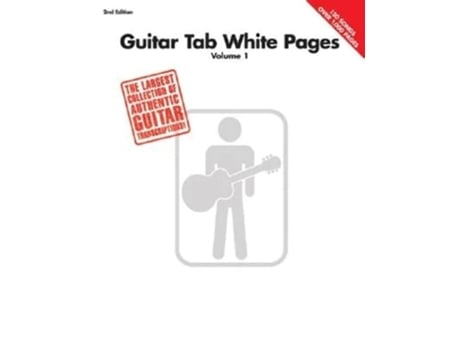 Livro Guitar Tab White Pages - Volume 1 - 2nd Edition de Hal Leonard Corp (Inglês)