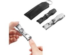 Cortador De Unhas Portátil Ultra Afiado, Aço Inoxidável, Abertura Ampla, Zqkla Slowmoose