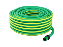 Vidaxl Mangueira De Jardim 5 Camadas Verde E Amarelo 19 Mm Pvc