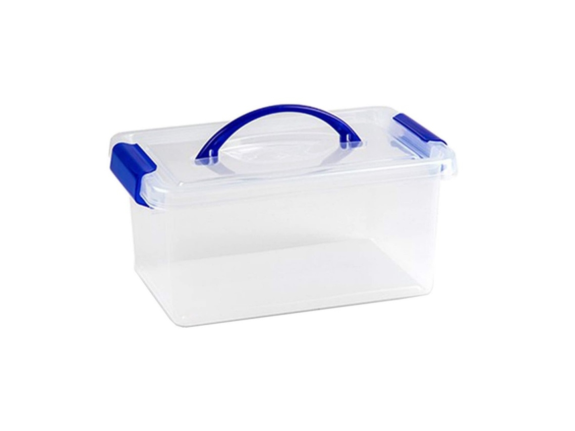 Caixa de Armazenamento PLUS OFFICE 8L Transparente